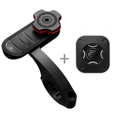 Spigen Gearlock 000mp25056 soporte para manillar de bicicleta diseño un rendimiento y 2019 color negro adaptador 360º sgp bicimoto adhesivo