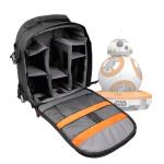Mochila Para Drone BB-8 Star Wars - Incluye Funda Impermeable - Con Compartimentos Internos Por DURAGADGET
