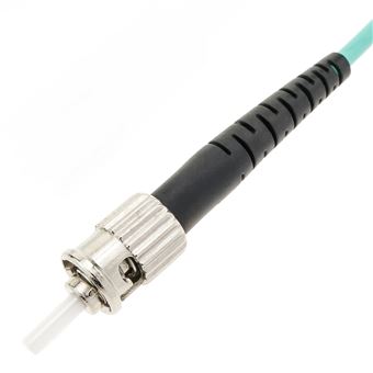 Cable de fibra óptica OM4 para router de LC a ST multimodo dúplex
