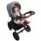 Silla/Coche de bebé 4 en 1 Bo Jungle, B-Zen Gris claro B700505_1