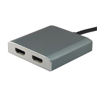 Equip Adaptador Usb Type-C A 2 Hdmi Hembra