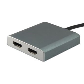 Adaptador Equip Usb Type-C A 2 Hdmi Hembra - 1