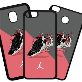 Funda para Samsung Galaxy J5 2017 modelo Nike Air Jordan Logo FONDO ROJO  GRIS - Fundas y carcasas para teléfono móvil - Los mejores precios | Fnac