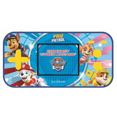 Consola Portátil Compact Cyber Arcade Patrulla Canina - 2.5'' 150 Juegos Incluidos Lexibook