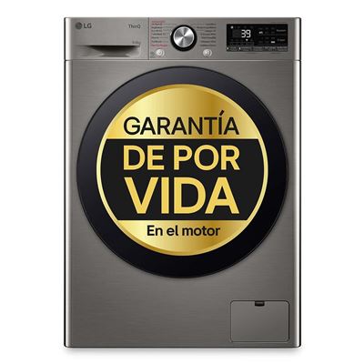 Lavadora-secadora De Carga Frontal Lg F4dr7009ags 9-6kg/1400rpm Inox D