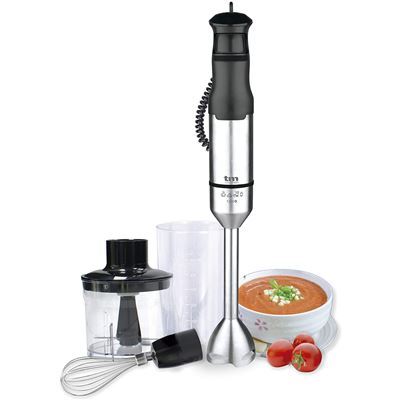 Tm Electron Negro Batidora De Mano Con Accesorios 1200W