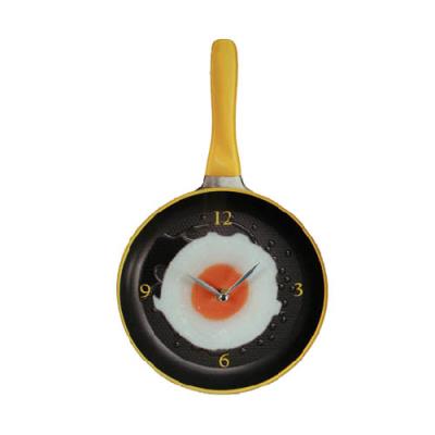 Reloj De Pared cristal con huevo frito i2500168 planetareloj pan with egg wall clock