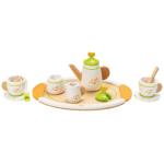 Juguete Hapé 6943478007130 set de para dos madera juego niños y accesorios cocina que incluye 2 tazas platos pequeños 1 cuchara e3124