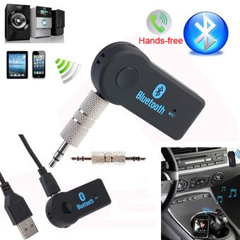 Receptor Adaptador de Áudio Bluetooth Jack 3.5mm - Bluetooth Stereo  Receiver Multi4you - Accesorios de Audio - Los mejores precios