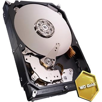 Disco duro interno WD Gold: 4 TB 3 SATA-600 7200 RPM 256MB caché CMR - Disco duro interno - Los mejores precios | Fnac