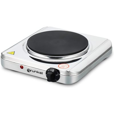Hornillo Eléctrico Inox 1500w 185mm Grunkel Ehp-118inox