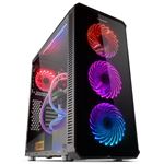 Caja Pc Nox Atx Hummer Tgx. Torre. Cristal Templado