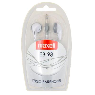 Auriculares Boton Maxell Eb-98 White