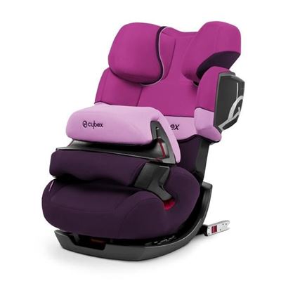 CYBEX Silla de coche Grupo 1/2/3 Pallas 2-Fix Violet Rain