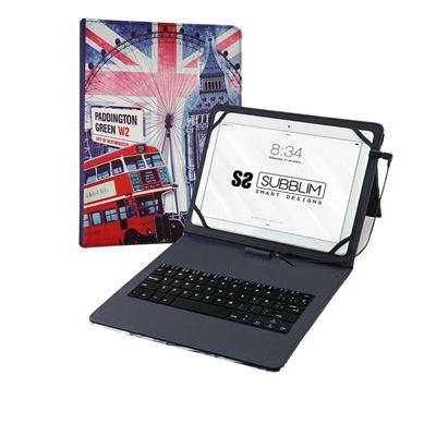 Subblim Funda Con Teclado Para Tablet 10,1"" 11"" Usb C
