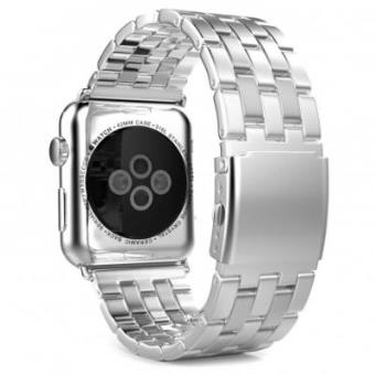 iWatch 42mm pulsera de Metal rectangular plata - 1