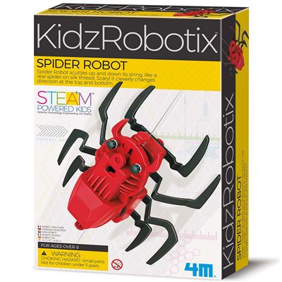 Kidz Robotix Robot Araña 4m Kit De Robótico Edad 8 Años