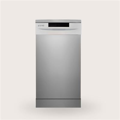 Lavavajillas Libre Instalación Evvo D1 45 Cm 9 Cubiertos Acero Inox E