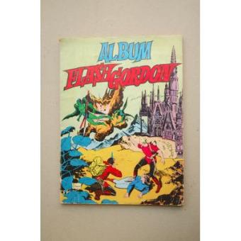ALBUM Flash Gordon .-- Nº 3. Flash Gordon en el planeta Mongo. Flash Gordon y los centinelas de la Montaña Negra. Flash Gordon !El terror de la fuerta azul!. En la guarida del Dragón de la Nieve. Flash Gordon en el Continente Perdido de Mongo - 1