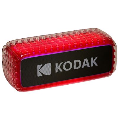 Altavoz Kodak Pws2237 Bluetooth, Ipx6, 8w, Iluminación Rgb, 5h Autonomía, Rojo