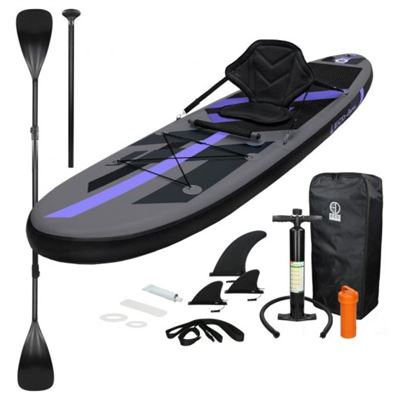 Tabla De Paddle Surf Hinchable Ecd Germany Makani 305x78x15cm Negro