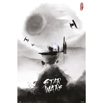 Willen steeg Verzwakken Poster Star Wars Ink - Posters & Laminas | Fnac