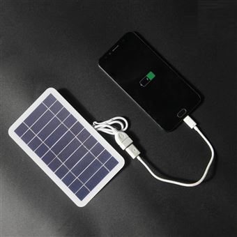 5V de alta potencia USB panel solar, cargador solar de teléfono