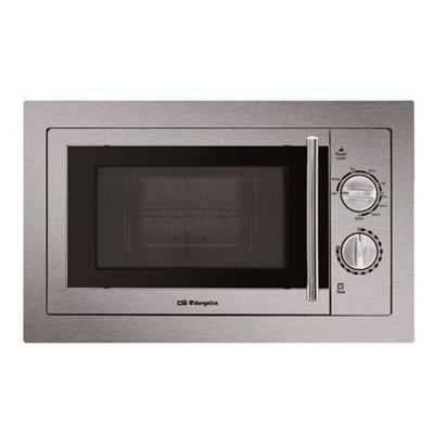 Microondas Integrable Orbegozo Mig2033 Grill 20l 800w Inox