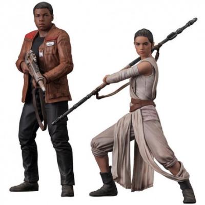 Figura Star Wars Pack Artfx Rey & Finn 18 Cm