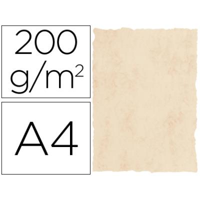 Papel Pergamino Din a4 200 gr color marmol beige paquete de 25 2601