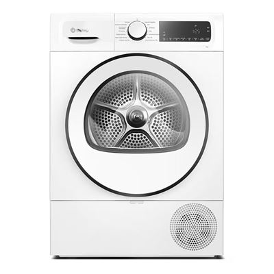 Secadora De Carga Frontal Balay 3sb090be Bomba De Calor 9kg Blanco D