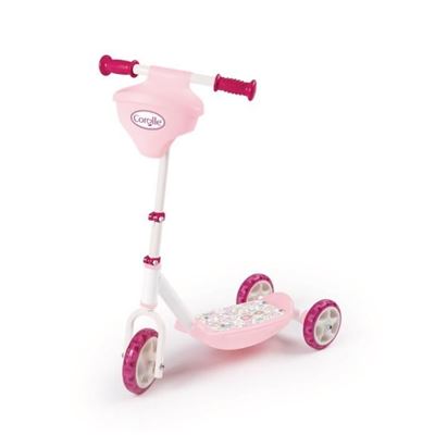 patinete rosa de 3 ruedas COROLLE