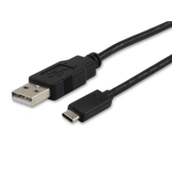 Cable de 1m USB 2.0 a USB-C - Negro - Cables USB-C