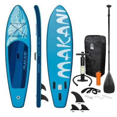 Tabla De Paddle Surf Hinchable Ecd Germany Makani 320x82x15cm Azul