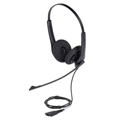 Auriculares Jabra Biz 1500 Duo Qd Diadema Negro