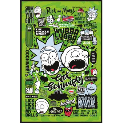 Poster Rick and Morty (Quotes)