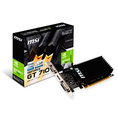Msi - Gt 710 2Gd3H Lp Nvidia Geforce Gt 710 2Gb