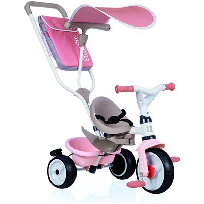 Triciclo Baby Balade Plus, Rosa Smoby 741401