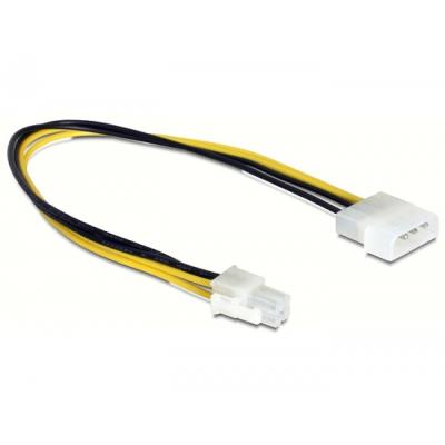 Delock Adaptador 0.3M P4/Molex 4-Pin