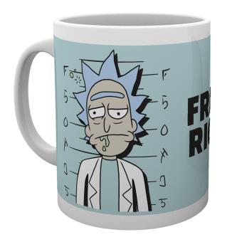 Taza Rick y Morty Free Rick