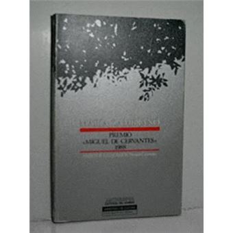 Maria Zambrano. Premio Miguel De Cervantes 1988 - 1