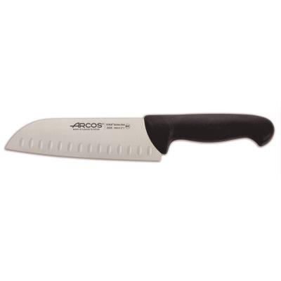 Cuchillo Santoku Arcos Colour - Prof 290625 De Acero Inoxidable Y Mango Ergonómico