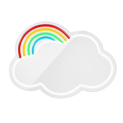 Forever Luz Led Neón Con Espejo Cloud Multicolor - Imagen 1