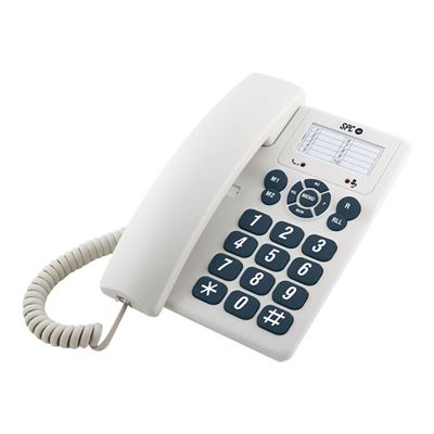 Teléfono Fijo Spc 3602 Blanco