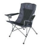 Gear Folding Premium aluminum silla unisex gris plegable camping deluxe confort antracita