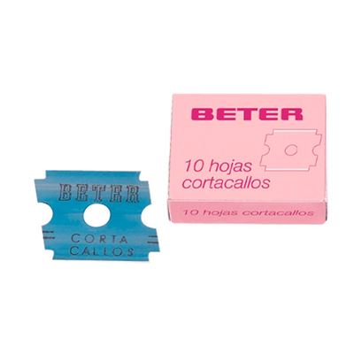 Hojas Cortacallos Beter 10 Pz