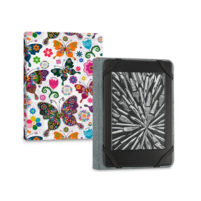 Funda Para Ebook Subblim Clever Ebook Case 6"" Mariposas