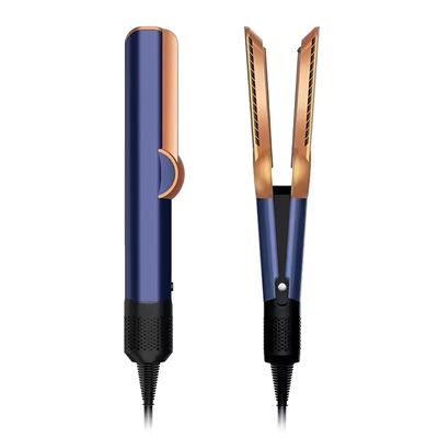 Plancha Alisadora Secador Klack 2 En 1 Profesional Con Iones Negativos, Seca Y Alisa Sin Dañar El Cabello, Antiencrespamiento Azul