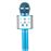 Microfono inalambrico bluethooth Klack karaoke micro voz wirelles 858 azul_0