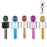 Microfono inalambrico bluethooth Klack karaoke micro voz wirelles 858 azul_1